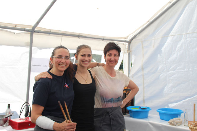 Andrea, Helena und Sabine vom DJK