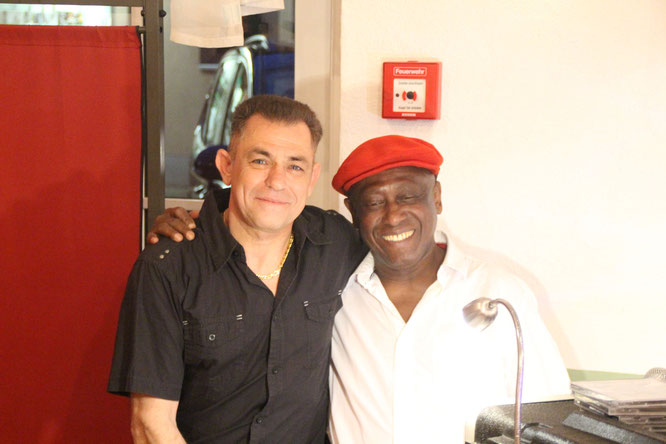 Guiseppe mit Kevin Alamba