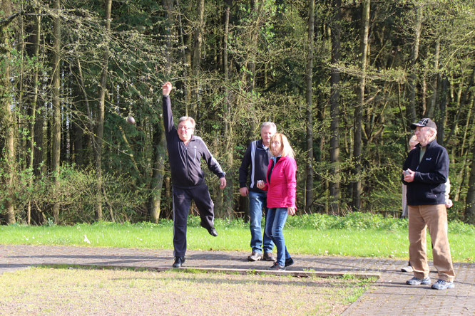 Genauso gehts, Rudi Scheid in Aktion