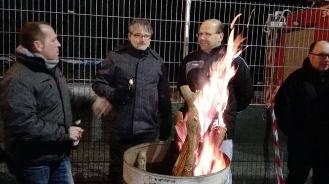 v.links Dietmar Korn, Guido Schaadt, Ingo Wensky und Karsten Grob