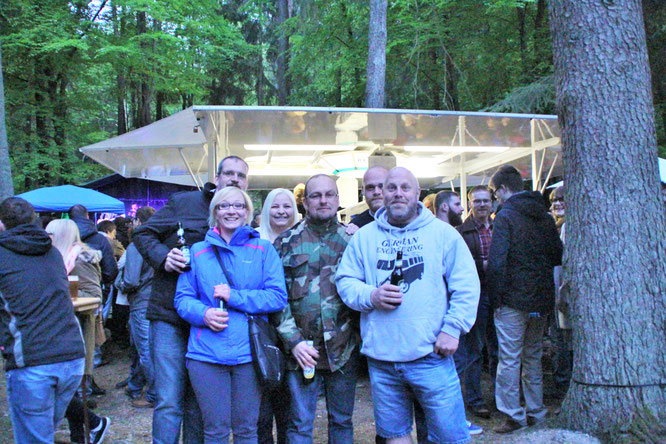 Gute Laune und Bier, was will man mehr...