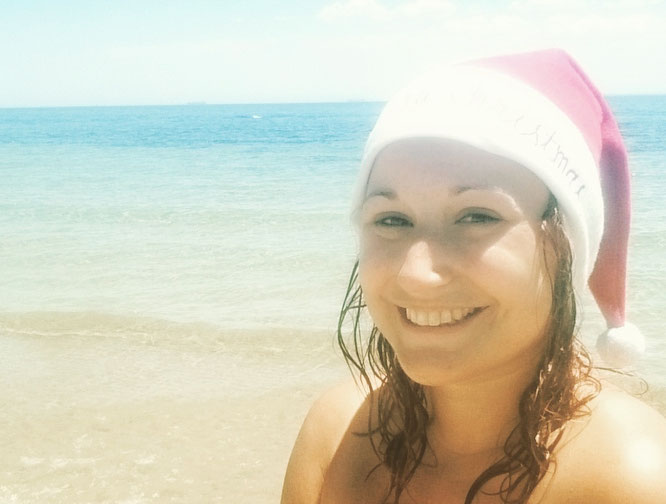 Weihnachten am Brighton Beach, Melbourne