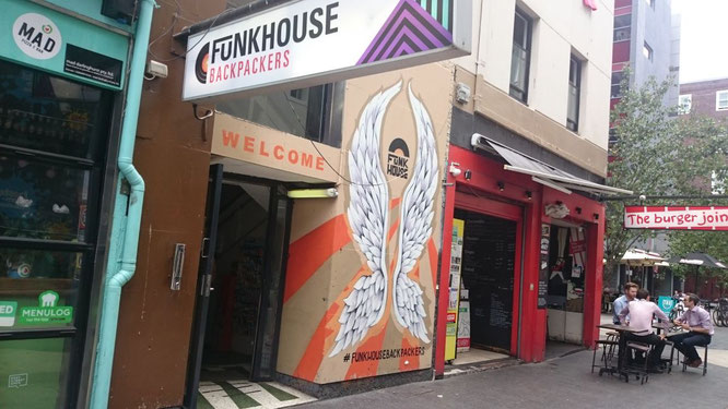Funkhouse Hostel, King's Cross, Sydney, Australia