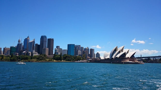 Sydney Skyline und Opera House