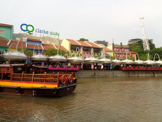 Clarke Quay, Singapore, daytime