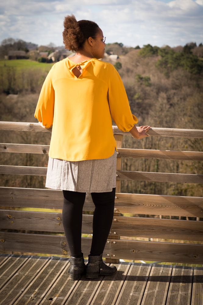 blouse mila, schnittchen patterns, danse des aiguilles