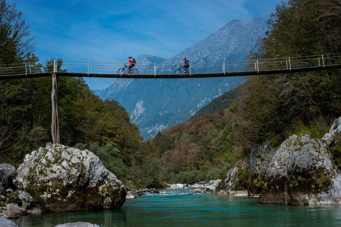 Über 2.200 Kilometer alpines Gelände: Slowenien ist ein Mekka für Mountainbiker // © www.slovenia.info/ Andrew Lloyd