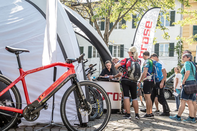 Bei 20 Messen und Events können E-Bike-Begeisterte in diesem Jahr die Brose Antriebe direkt „er-fahren“. / Foto: Brose