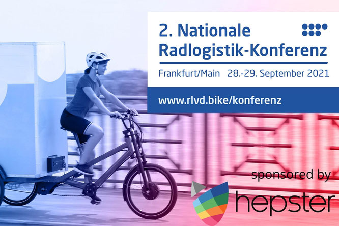 hepster - Sponsoring der diesjährigen Nationalen Radlogistik-Konferenz