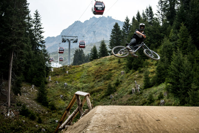 Der Bike Kingdom Park öffnet voraussichtlich auf das Auffahrtswochenende seine Tore / Copyright Nathan Hughes/Ferienregion Lenzerheide 