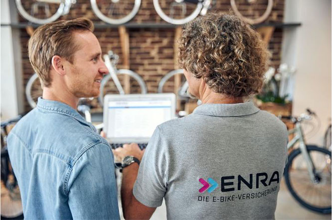 ENRA, der Experte für E-Bike- und Fahrradversicherungen