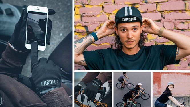 Die urbane Bike-Kollektion von Chrome Industries ist stylisch, strapazierfähig, funktional und witterungsbeständig.
