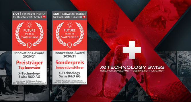 X-Technology Swiss R&D als innovativster Schweizer Sportartikelhersteller gekürt