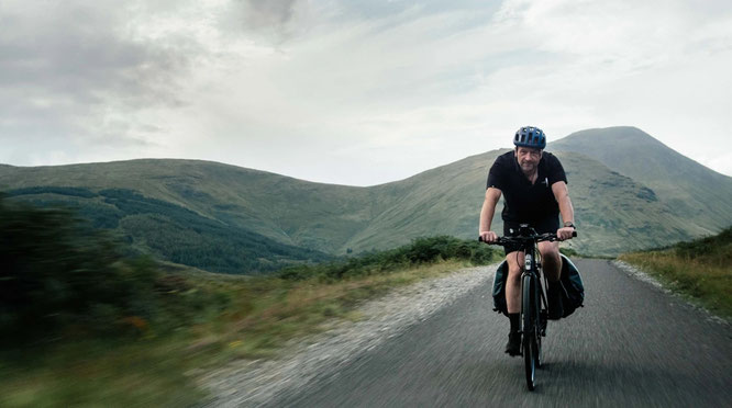 Die Ampler Challenge Tour von Andrew führt ihn auf 1000 Kilometern quer durch das Vereinigte Königreich