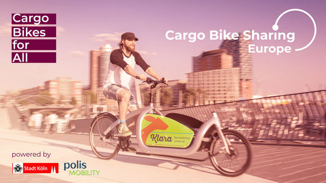 Neue Fachkonferenz Cargo Bike Sharing Europe feiert im Mai 2022 Premiere auf der Kölner Mobilitätsmesse polisMOBILITY