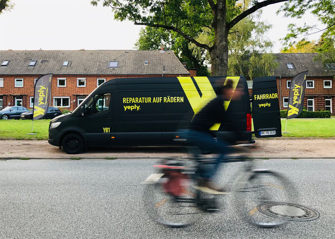 Mit Yeply absolut sorgenfrei mit dem Fahrrad unterwegs