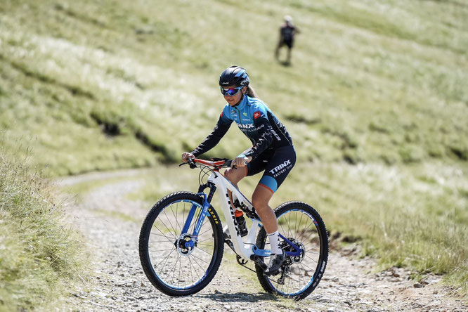 Vizeweltmeisterin Eva Lechner auf dem Weg nach Olympia in Tokio © Eva Lechner (Trinx-Team)