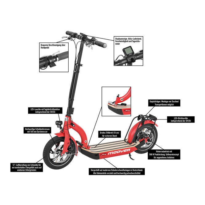 e-Scooter von Metz Moover