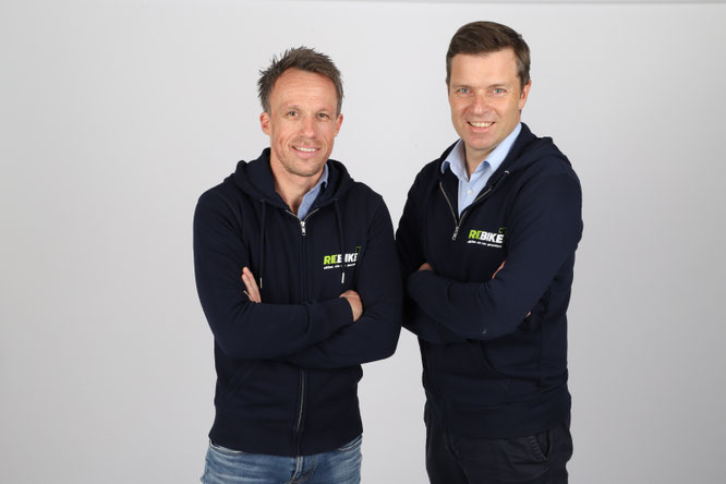 Sven Erger (links) und Thomas Bernik (rechts) sind die neue Doppelspitze von rebike1. ©rebike1