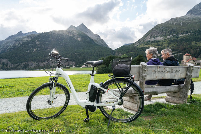 Kleine Ausflüge in die Umgebung können mit dem Pedelec auch etwas größer werden. Solange noch Reserven im Akku sind ist die Tour nicht zu Ende.  Quelle/Source [´www.flyer-bikes.com | pd-f´] 