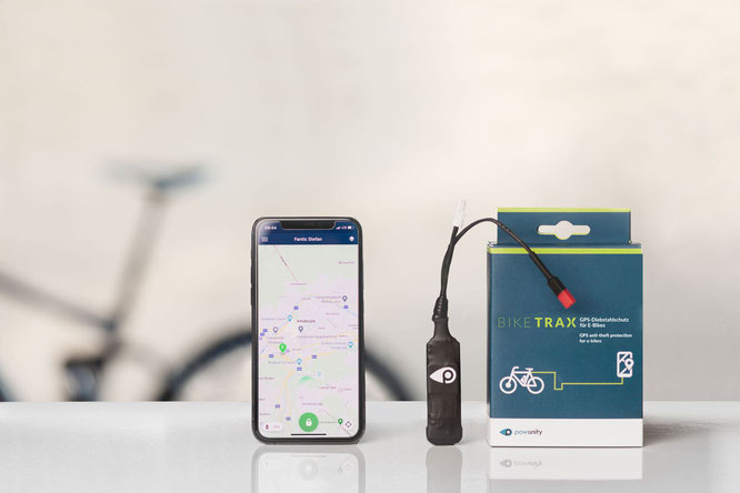 BikeTrax - GPS Tracker mit Smartphone