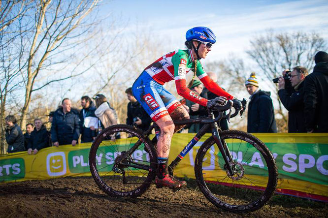 Eva Lechner: die Italienmeisterin gehört auch im Cross-Weltcup zu den Besten // Foto (Marcel Hilger)