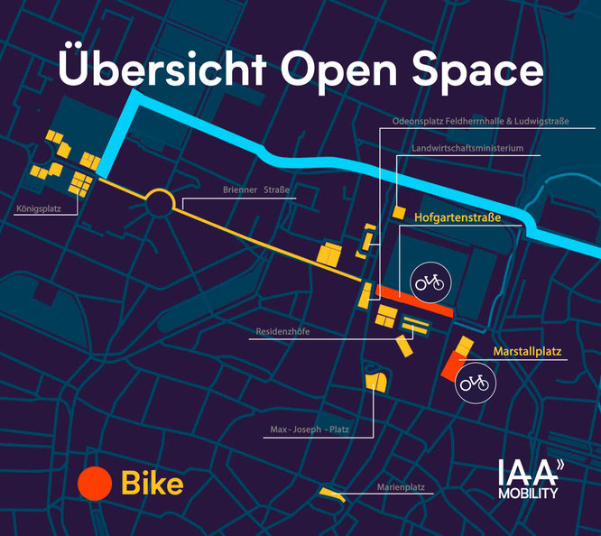 Übersicht Open Space IAA Mobility