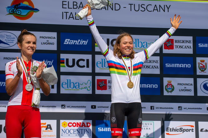 Mona Mitterwallner neue Elite-Weltmeisterin im MTB-Marathon  / Fotos/Copyright: Egopromotion