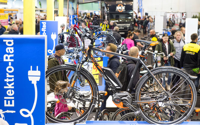 Fahrrad Essen - Messe für Fahrräder, Zubehör und Radtouristik