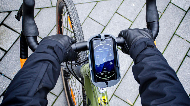 Sminno Smartphone-Halterung für Ihr Fahrrad mit innovativer Soundverstärkung