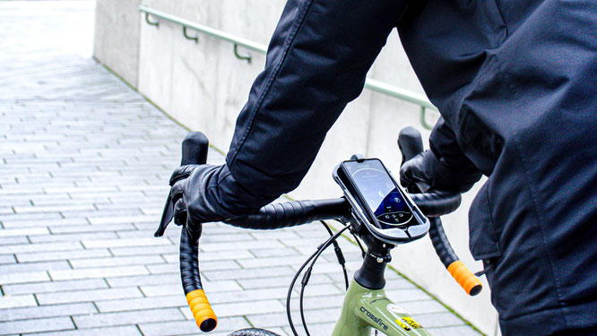 Sminno Smartphone-Halterung für Ihr Fahrrad mit innovativer Soundverstärkung