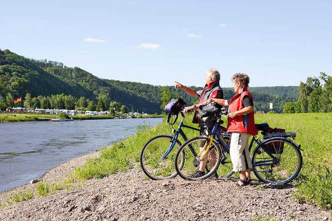 Radweg an der Weser ©Rückenwind