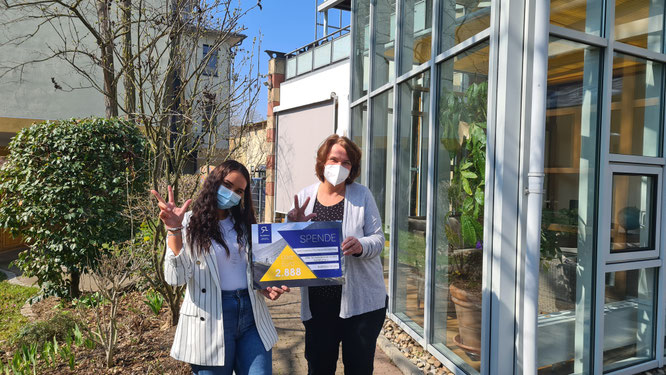 Radlabor Spendenübergabe - Hilfe für krebskranke Kinder FFM