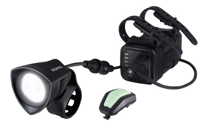 Sigma Buster 2000 HL mit kraftvollen 2000 Lumen, Helmleuchte aus dem Hause SIGMA SPORT