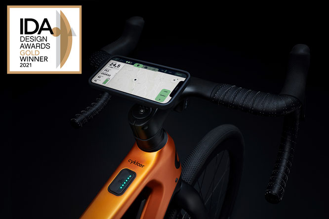 Smart vernetztes E-Bike „Cyklær“ holt Sieg beim International Design Award © Cyklær