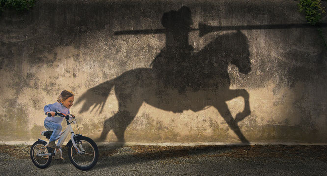 Kinder sind auf dem Fahrrad in jedem Alter mobil und können den Fahrspaß in vollen Zügen genießen ©Bild: Lothar Dieterich