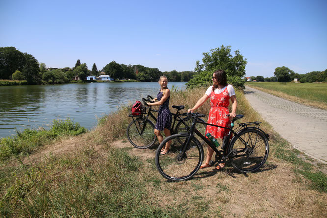 Pause an der Mulde bei Dehnitz - Foto: Andreas Schmidt 