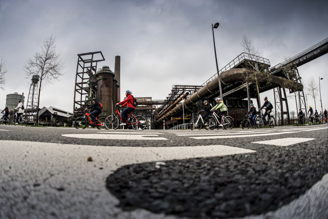 E-Bike Touren führen zu den spannendsten und interessantesten Punkten Dortmunds // Bildquelle: www.andifrank.de