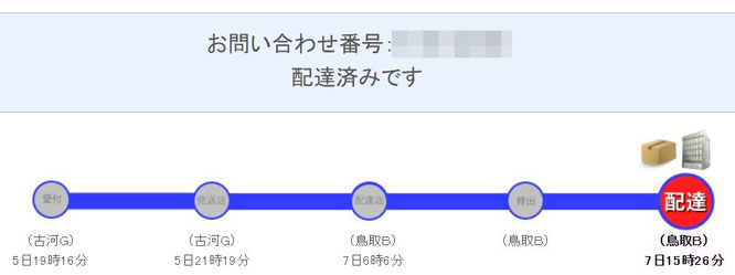 あと５脚残っていましたが、「ご利用ありがとうございました」の表記も。おかしい…。