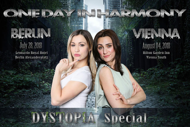 Jul 28 & Aug 4, 2018 - Berlin & Vienna - You Can't REsIST the HARMONy - With Chelsey Reist and Jessica Harmon. 