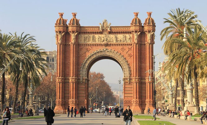 Triumpbogen Barcelona