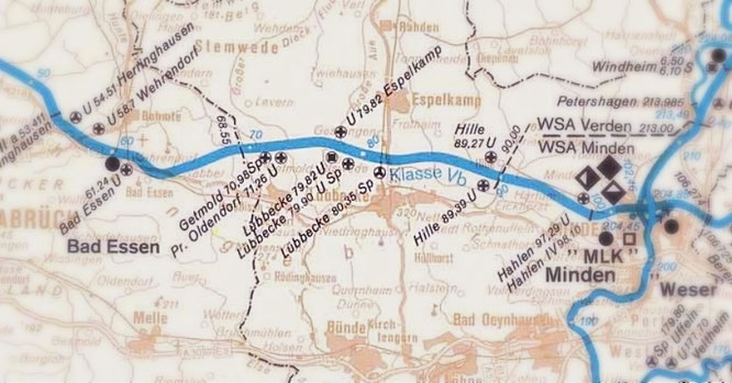 Befahrbarkeit von Schiffen.... - Mittellandkanal und seine Geschichte....