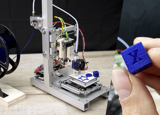 Mini stampante 3D - Labdomotic - Progetto Domotica e automazione!