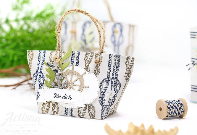Setz die Segel - Strandtaschen Verpackungen - Stampin Up