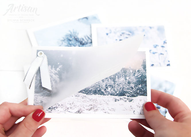 Weihnachtskarte - Winterzauber - Stampin up
