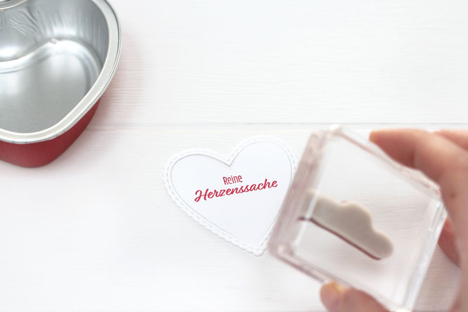 Kerze mit Spruch selber machen