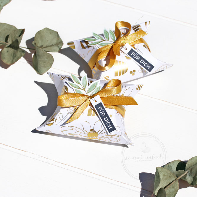 einfach Karte mit Borduere -Stampin up