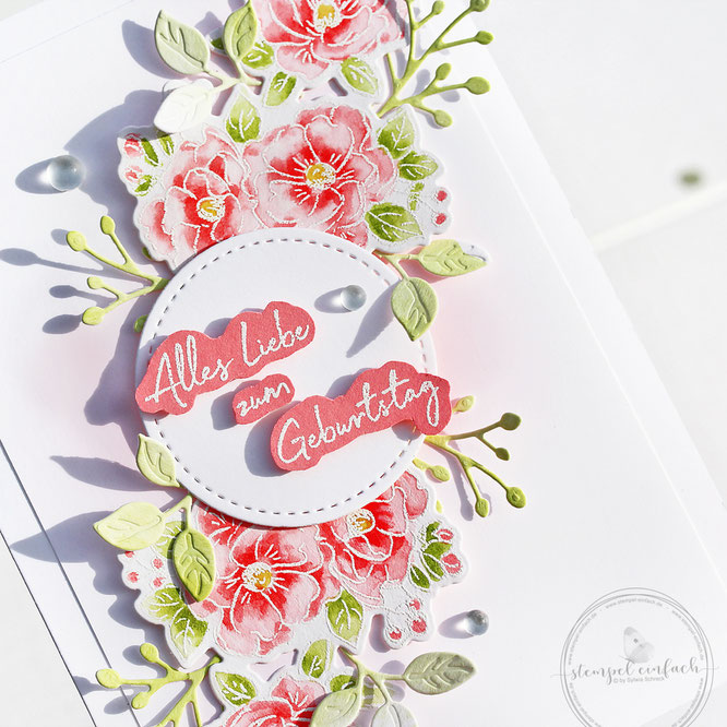 Karte zum Geburtstag - Stampin Up