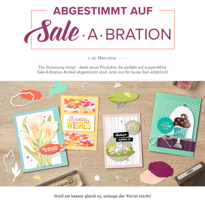 Sale A Bration - Stampin Up