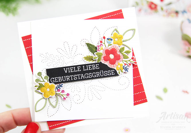 Geschickt Gestickt-Stempel-Einfach